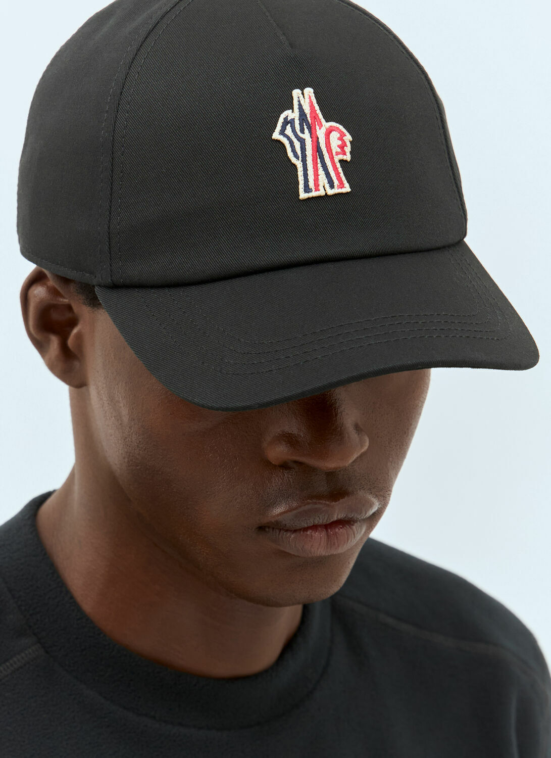 Moncler Grenoble Logo Embroidery Baseball Cap