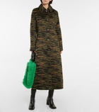 Stand Studio - Donatella zebra faux fur coat