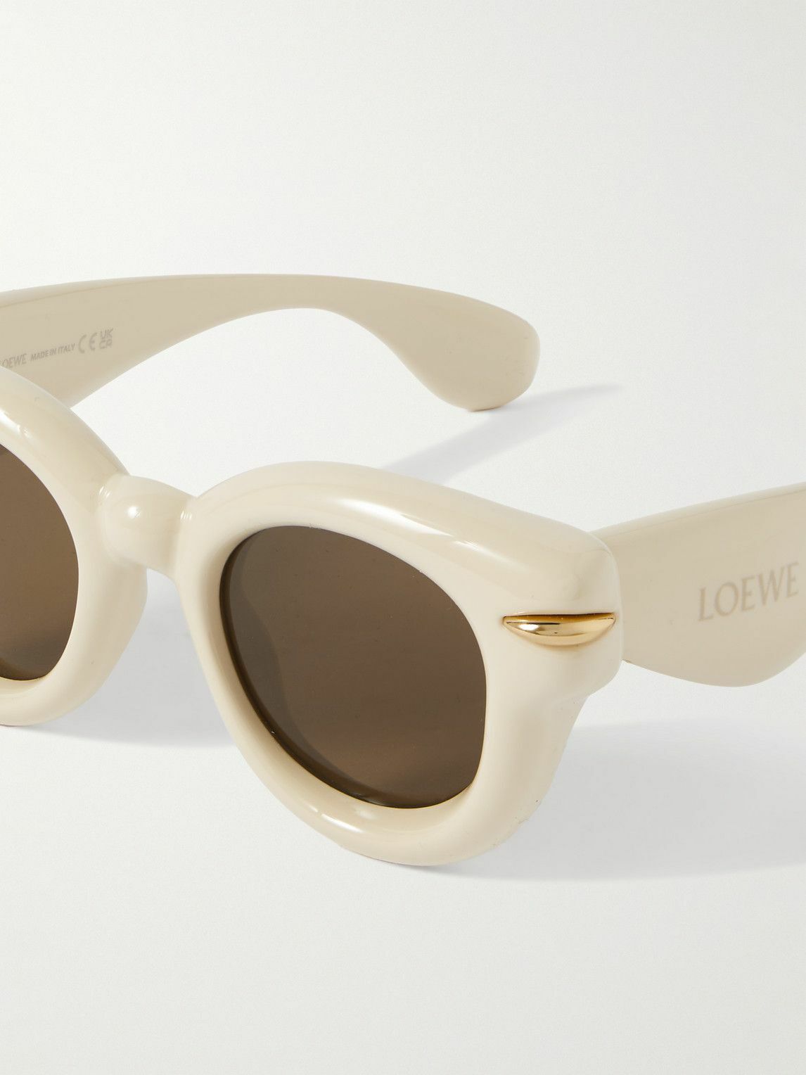 LOEWE - Inflated Round-Frame Acetate Sunglasses