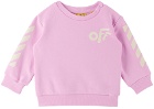 Off-White Baby Pink Off Rounded Sweatsuit