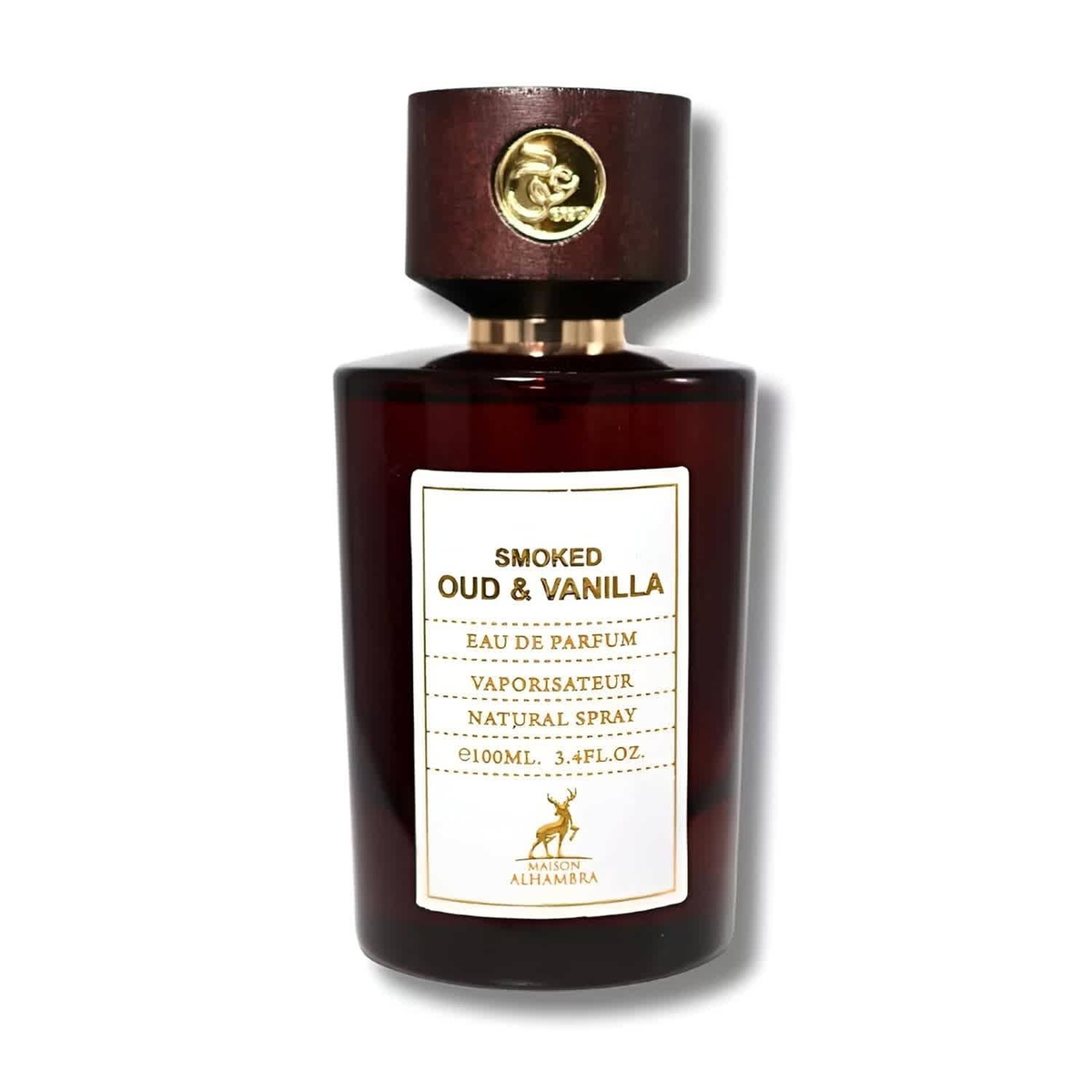 Maison Alhambra Unisex Smoked Oud & Vanilla EDP Spray 3.4 oz Fragrances 6290362340935