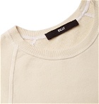 BILLY - August Loopback Cotton-Jersey Sweatshirt - Off-white