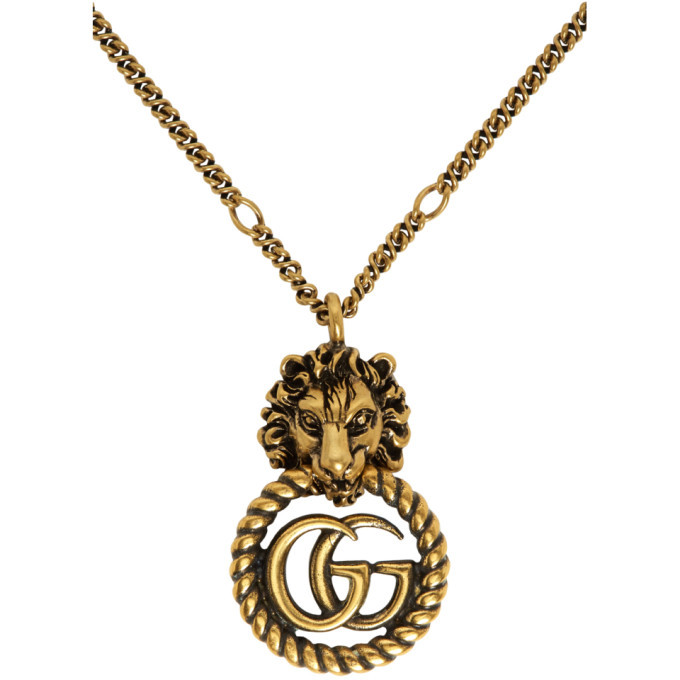 Gucci deals lion choker