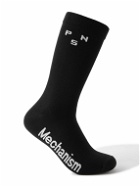 Pas Normal Studios - Mechanism Thermal Stretch-Knit Cycling Socks - Black