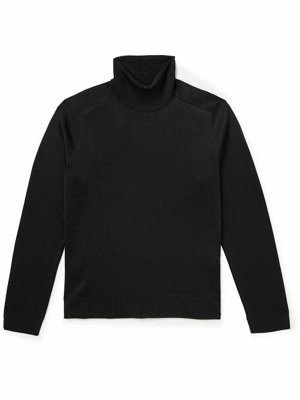 Photo: TOM FORD - Silk-Blend Rollneck Sweater - Black