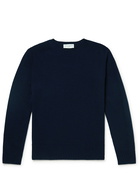 Officine Generale - Wool and Cashmere-Blend Sweater - Blue