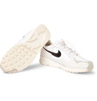 Nike - Fear of God Air Skylon II Full-Grain Leather, Felt and Mesh Sneakers - Men - Gray