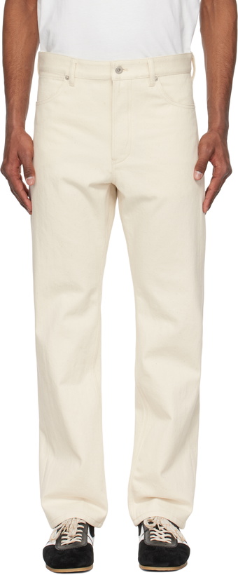 Photo: Jil Sander Off-White Selvage Jeans