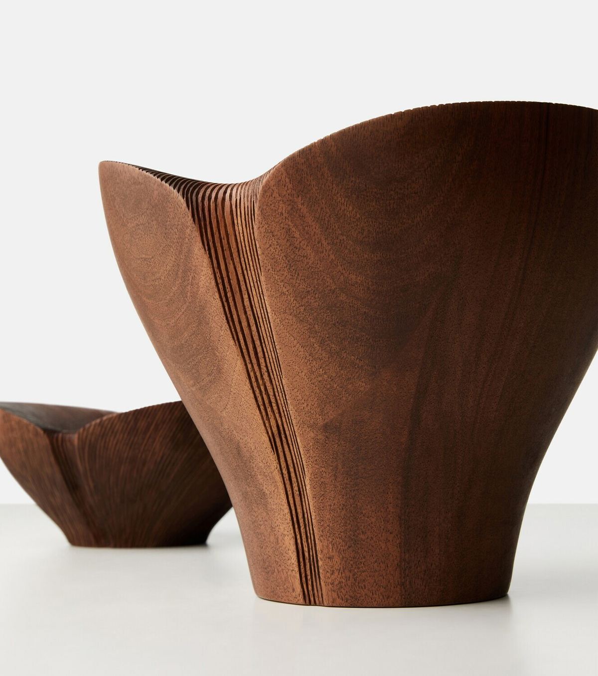 Zanat Kala Medium walnut bowl by Monica Förster