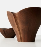 Zanat Kala Medium walnut bowl by Monica Förster