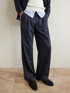 Mr P. - Venetian Suede Loafers - Blue