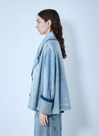 MM6 Maison Margiela Oversized Denim Peacoat