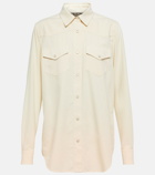 Loro Piana - Yelena cotton chambray shirt