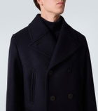Burberry Double-breasted wool peacoat