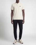 Ea7 Mens Polo shirt Cream