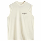 Represent Men's Team 247 Oversized Tank in Cream