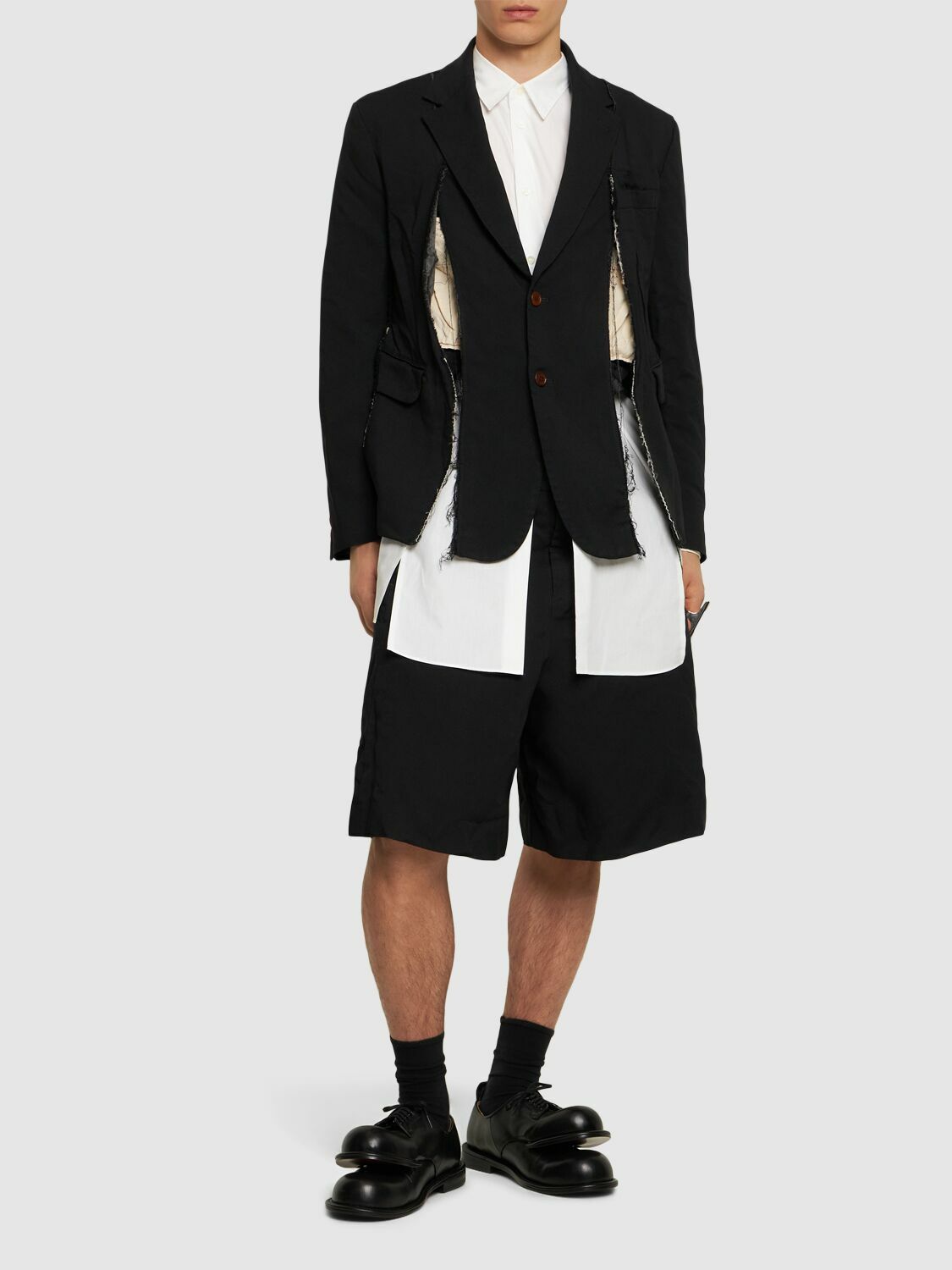 COMME DES GARÇONS HOMME PLUS Gabardine Blazer Comme des Garcons Homme Plus