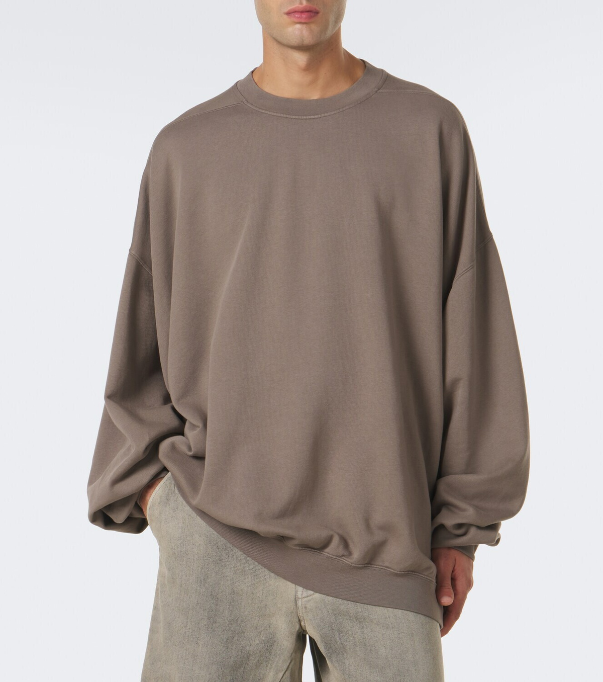 Rick Owens DRKSHDW Hun cotton sweatshirt