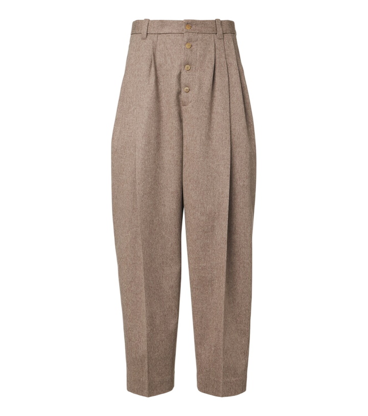 Photo: Jacquemus Fernando virgin wool barrel-leg pants