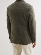 Brunello Cucinelli - Cotton-Blend Corduroy Blazer - Green