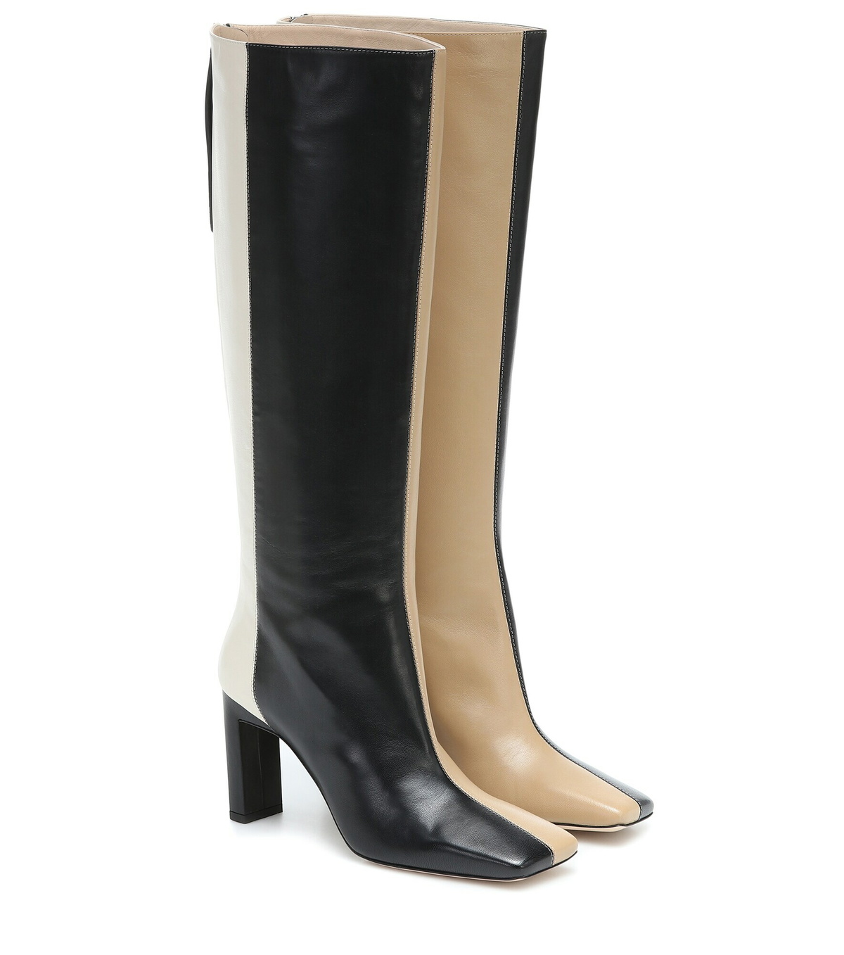Wandler - Isa leather knee-high boots