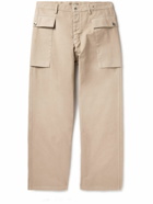 A.P.C. - Booster Straight-Leg Cotton-Twill Cargo Trousers - Neutrals