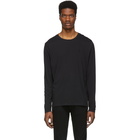 Hugo Black Regular Fit Long Sleeve T-Shirt