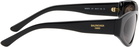 Balenciaga Black Tuesday Round Oval Sunglasses