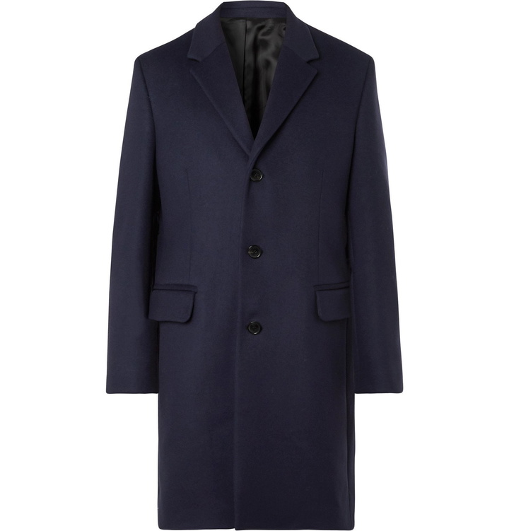 Photo: Acne Studios - Gavin Mélange Wool-Blend Overcoat - Blue