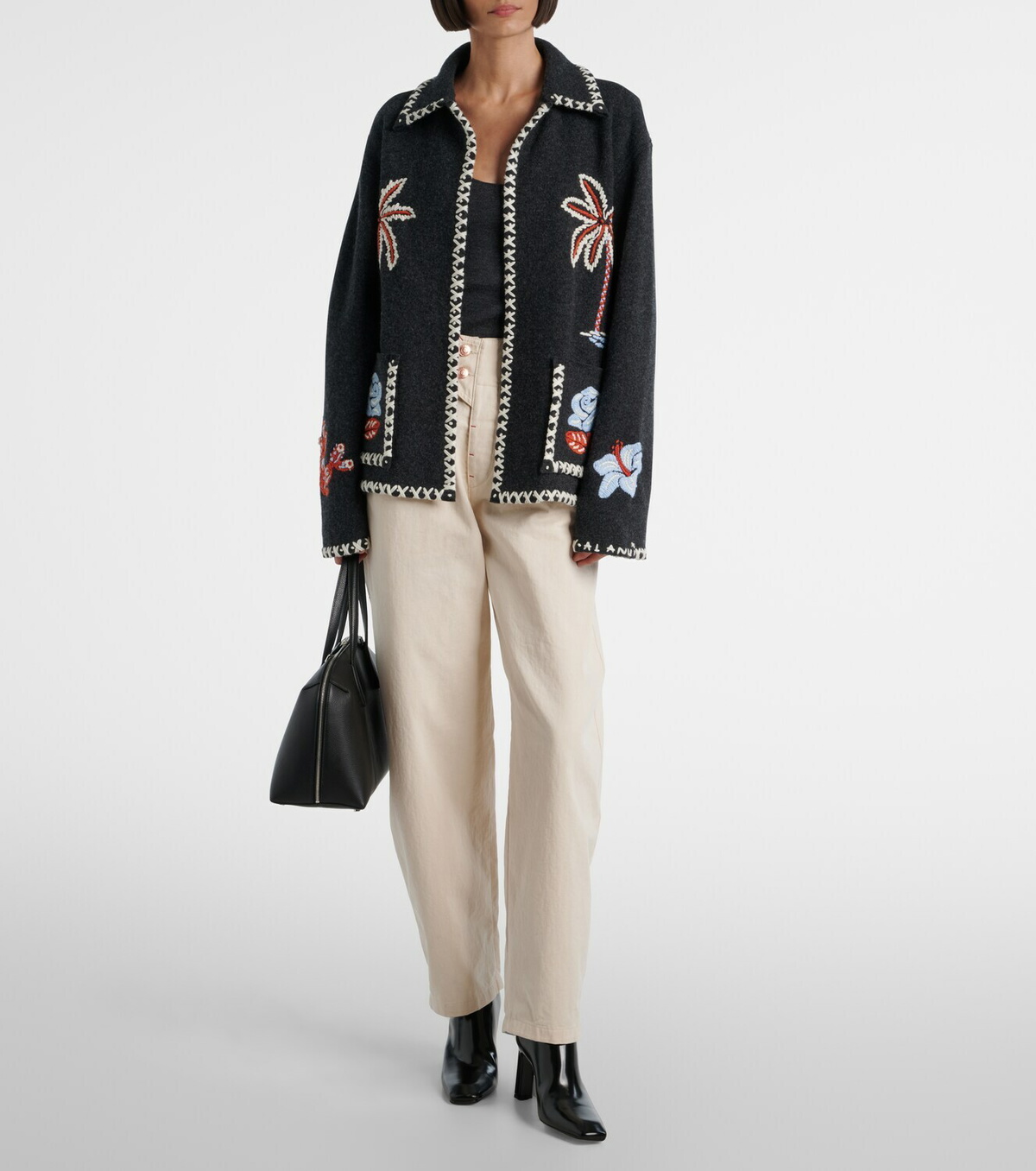 Alanui Remember Me virgin wool jacket