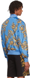 Versace Jeans Couture Blue Garland Reversible Bomber