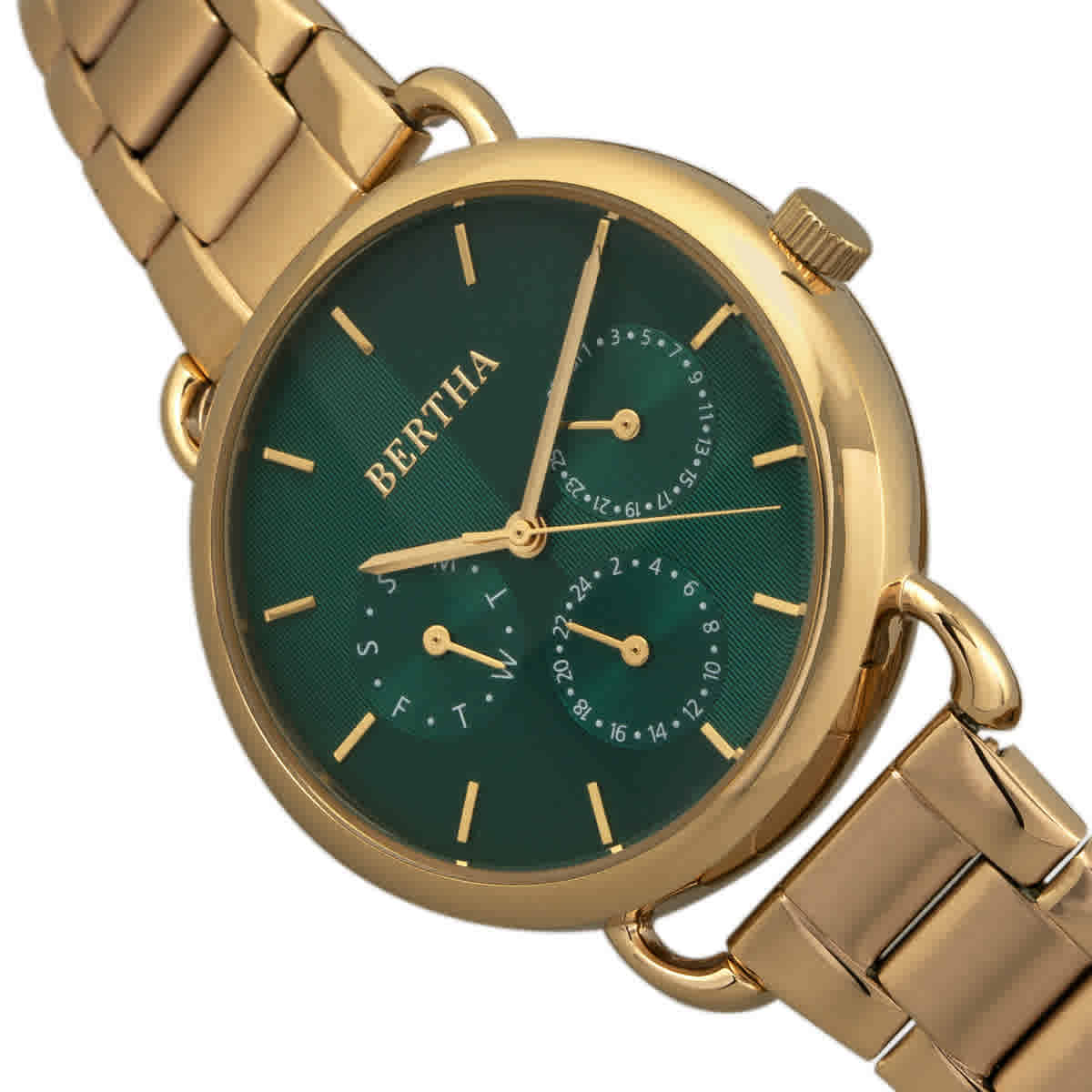 Bertha Gwen Green Dial Ladies Watch BR8302