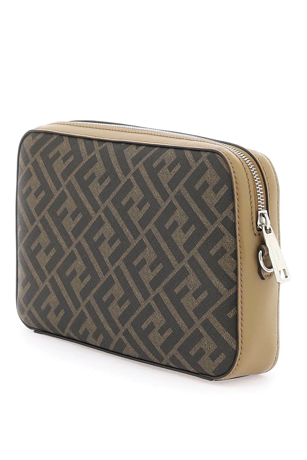 FENDI fendi diagonal camera bag Beige Fendi