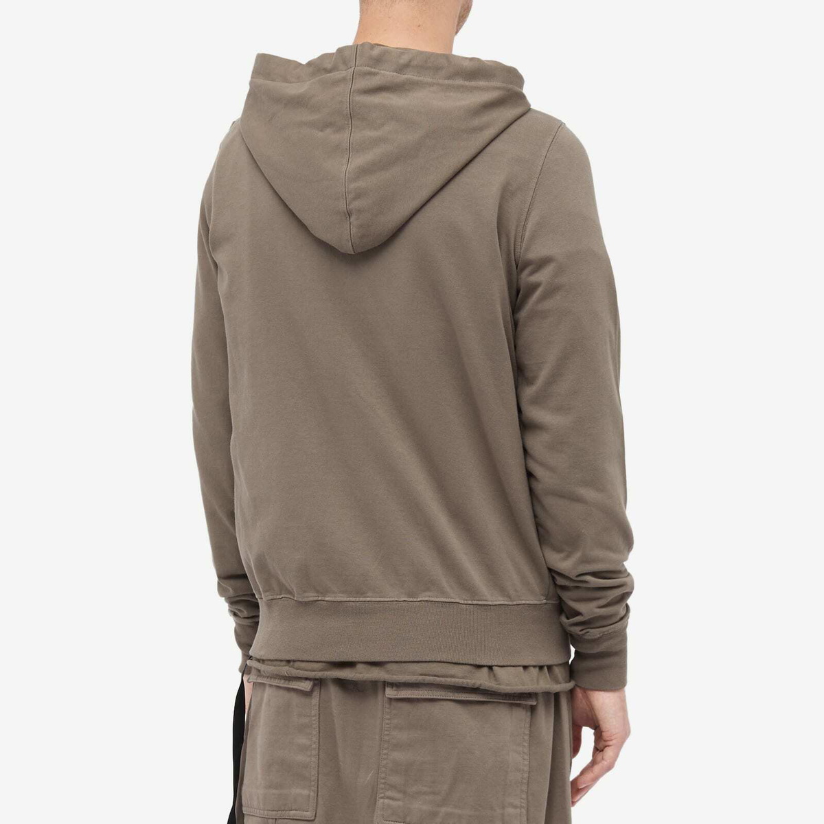 Rick Owens DRKSHDW Men's Jason Hoodie in Dust