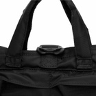 F/CE. Men's Recycled Twill 3-Way Helmet Bag in Black 