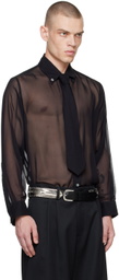 VAQUERA Black Tie Shirt