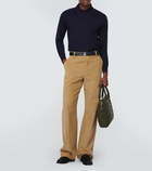 Bottega Veneta Cotton corduroy straight pants