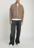 Agolde Afton Relaxed Straight-leg Jeans Dark Grey