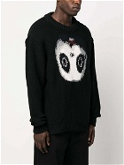 DOUBLET - Panda Wool Blend Crewneck Sweater