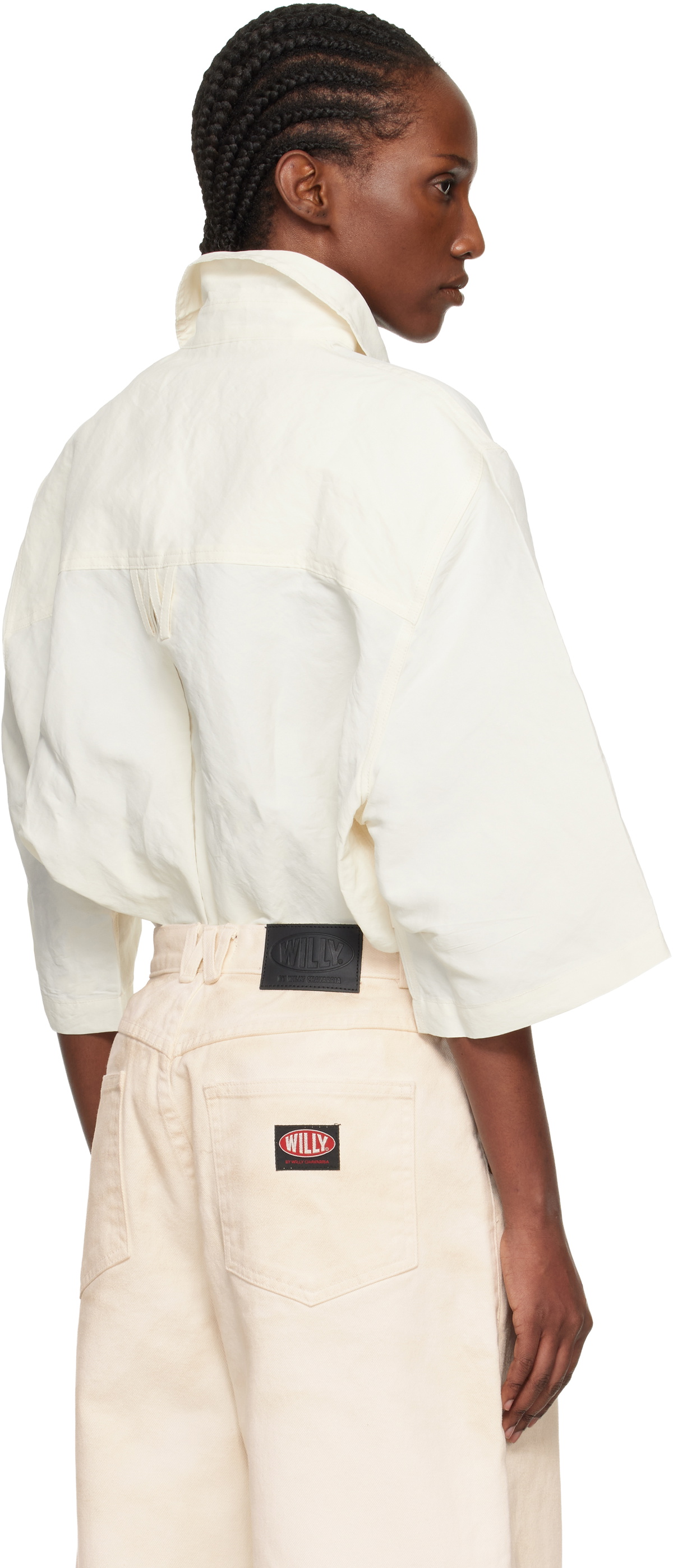 WILLY CHAVARRIA Off-White S/S Corcoran Shirt