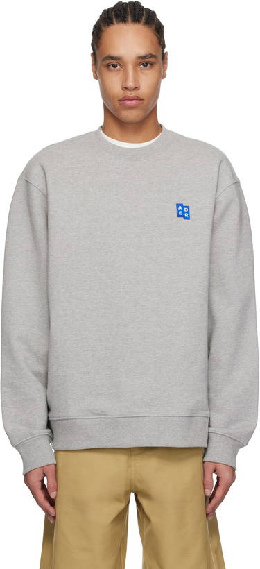 Photo: ADER error Gray Significant TRS Tag 01 Sweatshirt