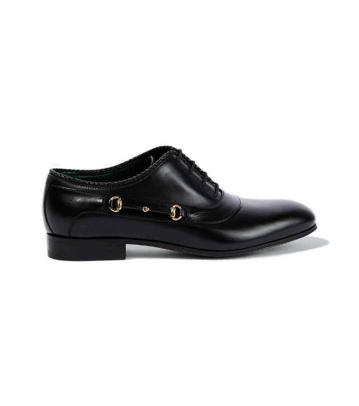Photo: Gucci Horsebit leather Oxford shoes