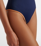 Johanna Ortiz Cutout halterneck swimsuit