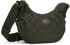 Burberry Green Clifton Horseshoe Crossbody Bag​