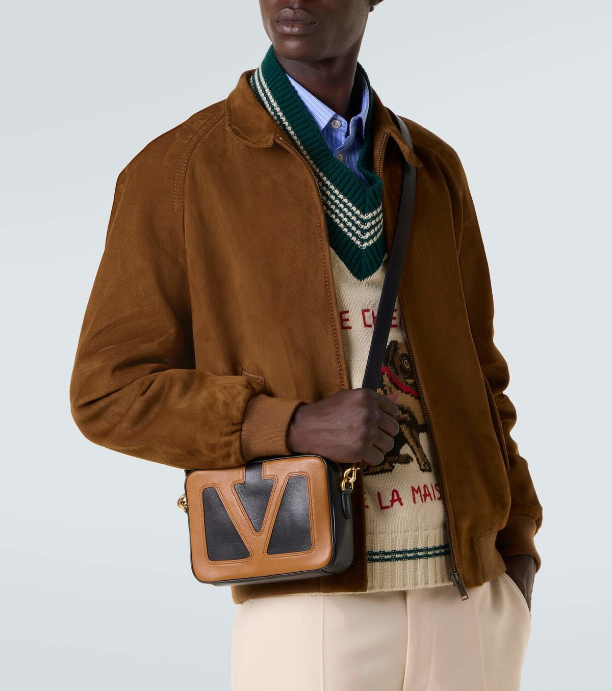 Valentino Garavani Viva Superstar leather crossbody bag