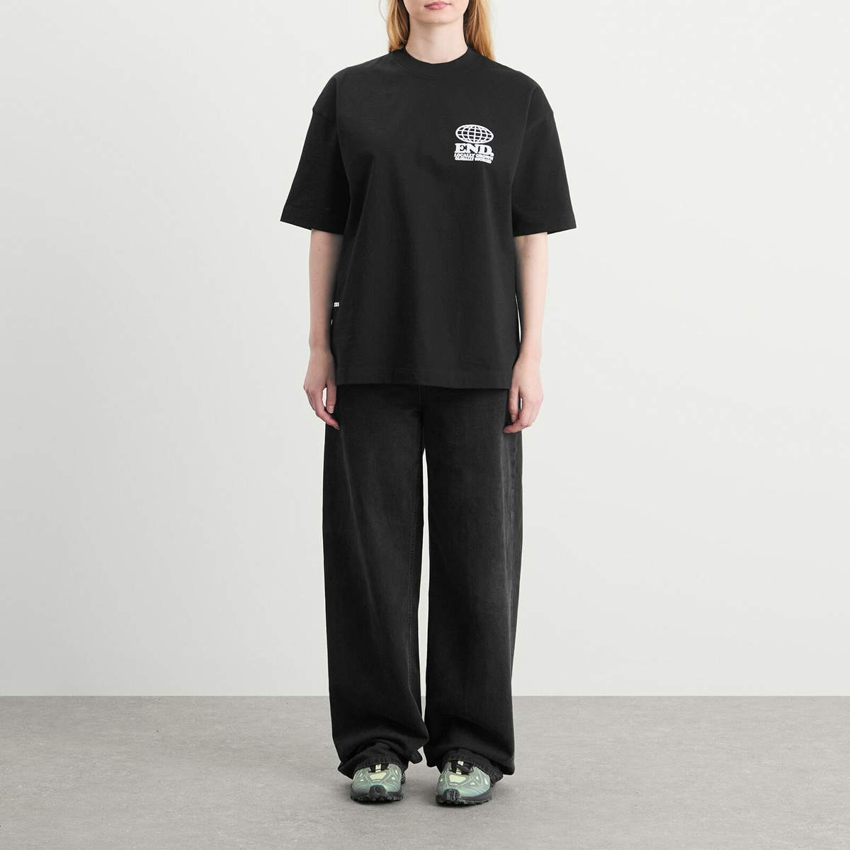 END. Locally Grown T-Shirt in Black