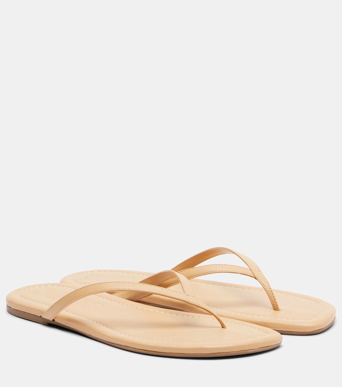 Staud Freja leather thong sandals