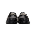 Toga Virilis Black Leather Loafers