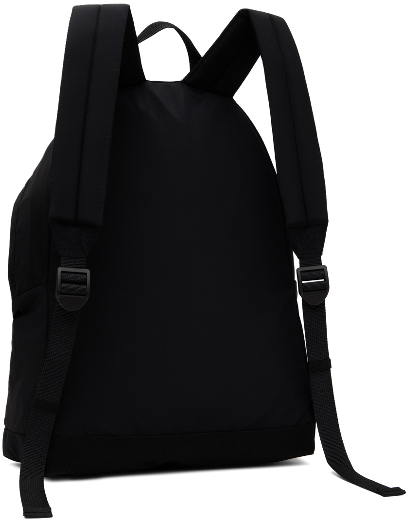 Stone Island Black Nylon Metal Backpack Stone Island