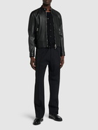 DSQUARED2 Biker Leather Jacket